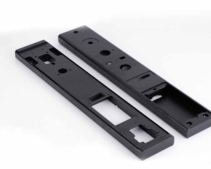 Custom Door Lock Plate, CNC Machined Lock Plate, Lock Housing, Aluminium Fingerprint Lock Plate