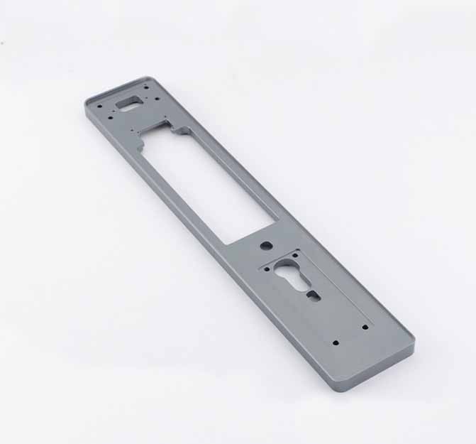 Custom Door Lock Plate, CNC Machined Lock Plate, Lock Housing, Aluminium Fingerprint Lock Plate