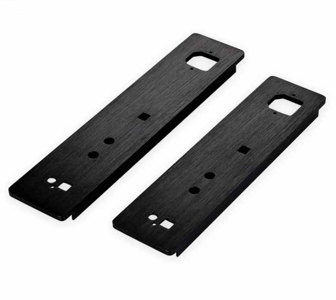 Custom Door Lock Plate, CNC Machined Lock Plate, Lock Housing, Aluminium Fingerprint Lock Plate